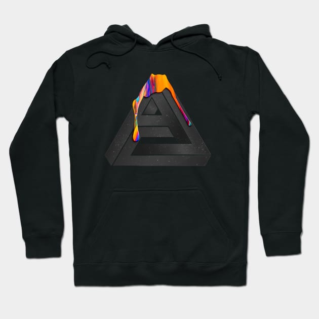 Space Geometry Hoodie by Dream Artworks